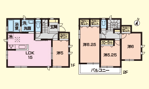 3-I号棟間取