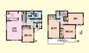 3-O号棟間取