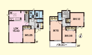 3-Q号棟間取